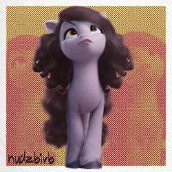 Size: 750x750 | Tagged: safe, artist:nudzbirb, edit, imported from derpibooru, screencap, oc, oc only, oc:blowzy mane, pony, 3d, g5