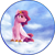 Size: 1327x1327 | Tagged: safe, artist:thatonegib, imported from derpibooru, pipp petals, pegasus, pony, adorapipp, chest fluff, cloud, cute, female, g5, mare, pipp, signature, sitting, sky, solo, unshorn fetlocks