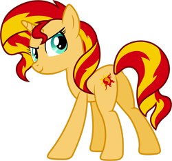 Size: 2536x2365 | Tagged: safe, artist:90sigma, imported from derpibooru, sunset shimmer, pony, unicorn, equestria girls, equestria girls (movie), butt, female, mare, plot, simple background, solo, transparent background, vector