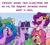 Size: 4096x3676 | Tagged: safe, artist:lilpinkghost, imported from derpibooru, izzy moonbow, pipp petals, sunny starscout, twilight sparkle, alicorn, earth pony, pegasus, pony, unicorn, ball, debate in the comments, female, g4 shaming, g5, g5 collapse of equestria, g5 drama, horn, horn guard, horn impalement, hornball, izzy impaling things, izzy's tennis ball, laughing, laughing wolves meme, mare, meme, pipp, ponified animal photo, sunny and her heroine, surrounded by idiots, tennis ball, truth, twilight is not amused, twilight ruined everything, twilight sparkle (alicorn), twilight sparkle is not amused, unamused