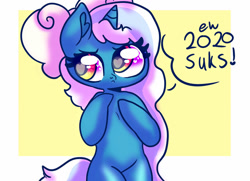 Size: 1024x742 | Tagged: safe, artist:iloveehlm, imported from derpibooru, oc, oc:fleurbelle, alicorn, alicorn oc, bow, female, hair bow, horn, mare, speech bubble, wingding eyes, wings