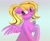 Size: 2048x1667 | Tagged: safe, artist:_mpiesocks, artist:raily, imported from derpibooru, oc, oc only, oc:sunny smiles, pegasus, pony, bust, portrait, solo, spread wings, tongue out, wings