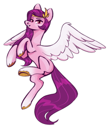 Size: 1749x2013 | Tagged: safe, artist:woowoli, imported from derpibooru, pipp petals, pegasus, pony, female, g5, grin, looking at you, mare, pipp, simple background, smiling, solo, spread wings, teeth, transparent background, unshorn fetlocks, wings
