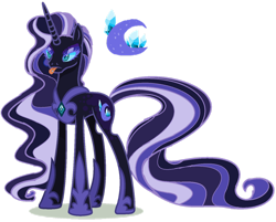 Size: 1280x1030 | Tagged: safe, artist:princess-kitsune-tsu, artist:venomous-cookietwt, imported from derpibooru, oc, oc only, pony, unicorn, base used, female, magical lesbian spawn, mare, offspring, parent:nightmare moon, parent:nightmare rarity, simple background, solo, tongue out, transparent background