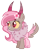 Size: 820x1016 | Tagged: safe, artist:princess-kitsune-tsu, artist:venomous-cookietwt, imported from derpibooru, oc, oc only, hybrid, base used, interspecies offspring, offspring, parent:discord, parent:gloriosa daisy, simple background, solo, transparent background