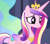 Size: 1476x1311 | Tagged: safe, imported from derpibooru, screencap, princess cadance, princess celestia, twilight sparkle, alicorn, pony, twilight's kingdom, colored wings, cropped, crown, female, folded wings, gradient wings, jewelry, multicolored wings, regalia, solo, tiara, twilight sparkle (alicorn), wings