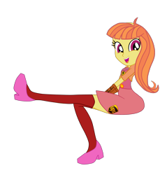 Size: 3014x3150 | Tagged: safe, artist:gmaplay, imported from derpibooru, citrus blush, equestria girls, equestria girls-ified, ferrari, formula 1, racing, simple background, solo, transparent background