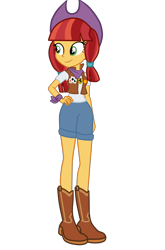 Size: 1548x2340 | Tagged: safe, artist:gmaplay, imported from derpibooru, jade spade, equestria girls, equestria girls-ified, ferrari, formula 1, hat, simple background, solo, transparent background