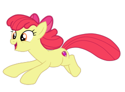 Size: 1547x1140 | Tagged: safe, artist:gmaplay, imported from derpibooru, apple bloom, earth pony, pony, growing up is hard to do, adorabloom, applebetes, bow, cute, female, older, older apple bloom, simple background, solo, transparent background, vector
