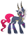 Size: 1250x1548 | Tagged: dead source, safe, alternate version, artist:loves-to-derp, imported from derpibooru, oc, oc only, demon, demon pony, original species, pony, background removed, colored hooves, female, horns, mare, raised hoof, solo