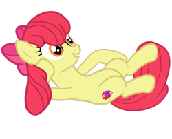 Size: 955x770 | Tagged: safe, artist:gmaplay, imported from derpibooru, apple bloom, earth pony, pony, growing up is hard to do, belly, bow, female, older, older apple bloom, simple background, solo, teeth, transparent background, vector