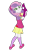 Size: 1466x2124 | Tagged: safe, artist:gmaplay, imported from derpibooru, sweetie belle, human, equestria girls, clothes, cute, diasweetes, energy drink, formula 1, grid girl, looking at you, racing, racing suit, red bull, shoes, simple background, solo, teeth, transparent background, walking