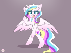 Size: 1600x1200 | Tagged: safe, artist:memengla, imported from derpibooru, oc, alicorn, pony, female, solo