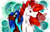 Size: 2214x1414 | Tagged: safe, artist:thebenalpha, imported from derpibooru, oc, oc:aine aisling, oc:ryoku memori, alicorn, alicorn oc, ear fluff, hand, horn, magic, ryoku verse, simple background, transparent background, wings