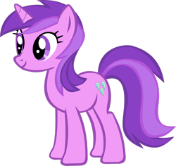 Size: 2519x2380 | Tagged: safe, artist:thebosscamacho, imported from derpibooru, amethyst star, sparkler, pony, unicorn, the cutie map, background pony, female, mare, simple background, solo, transparent background, vector