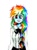 Size: 2393x3192 | Tagged: safe, artist:liaaqila, imported from derpibooru, rainbow dash, equestria girls, braid, cute, dashabetes, traditional art