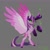 Size: 2000x2000 | Tagged: safe, artist:creeate97, imported from derpibooru, twilight sparkle, alicorn, pony, dark magic, magic, rearing, solo, twilight sparkle (alicorn)