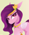 Size: 2320x2736 | Tagged: safe, artist:andaluce, imported from derpibooru, pipp petals, pegasus, pony, adorapipp, cute, female, g5, lineless, lip bite, mare, pipp, simple background, solo