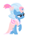 Size: 408x476 | Tagged: safe, artist:selenaede, artist:unicornsmile, imported from derpibooru, trixie, unicorn, alternate hairstyle, base used, clothes, dress, ear piercing, earring, jewelry, mare antoinette, piercing, pink dress, raised hoof