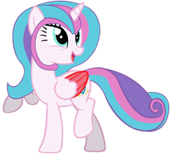 Size: 8499x7600 | Tagged: safe, artist:laszlvfx, imported from derpibooru, princess flurry heart, alicorn, pony, absurd resolution, alternate hairstyle, older, simple background, solo, transparent background, vector