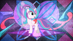 Size: 3840x2160 | Tagged: safe, artist:laszlvfx, edit, imported from derpibooru, princess flurry heart, pony, alternate hairstyle, older, older flurry heart, solo, wallpaper, wallpaper edit