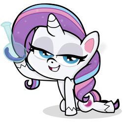 Size: 3000x3000 | Tagged: safe, artist:grapefruitface1, imported from derpibooru, potion nova, pony, unicorn, director spike's mockumentary, my little pony: pony life, spoiler:pony life s01e36, base used, bedroom eyes, cute, female, g4.5, kneeling, lidded eyes, looking at you, mare, novabetes, pony life, pony life accurate, potion, seductive, seductive look, seductive pose, sexy, show accurate, simple background, smiling, solo, stupid sexy potion nova, transparent background, vector