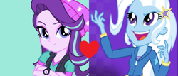 Size: 1054x452 | Tagged: safe, imported from derpibooru, starlight glimmer, trixie, equestria girls, female, lesbian, shipping, shipping domino, startrix