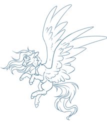 Size: 3000x3500 | Tagged: safe, artist:flaming-trash-can, imported from derpibooru, pegasus, pony, angry, crying, flying, large wings, rage, simple background, solo, thin legs, wings