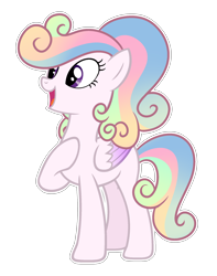 Size: 1800x2280 | Tagged: safe, artist:gloriaartist, artist:starflightsparkleyt, imported from derpibooru, oc, oc only, oc:gleaming shield, pegasus, pony, female, mare, offspring, parent:princess cadance, parent:shining armor, parents:shiningcadance, simple background, solo, transparent background