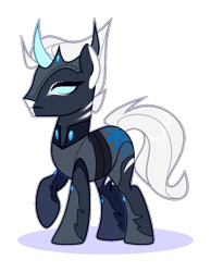 Size: 840x1083 | Tagged: safe, artist:yukiiichi, imported from derpibooru, oc, oc only, pony, robot, robot pony, simple background, solo, transparent background