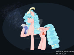 Size: 1280x946 | Tagged: safe, artist:loopyoma11, imported from derpibooru, cozy glow, pegasus, pony, older, older cozy glow, solo