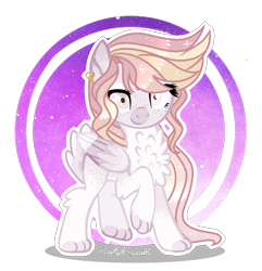 Size: 986x1024 | Tagged: safe, artist:gloriaartist, artist:starflightsparkleyt, imported from derpibooru, oc, oc only, oc:cheer up, pegasus, pony, female, mare, paws, solo