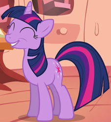 Size: 1156x1271 | Tagged: safe, imported from derpibooru, screencap, twilight sparkle, pony, unicorn, season 2, the return of harmony, cropped, cute, eyes closed, female, golden oaks library, mare, solo, twiabetes, unicorn twilight