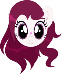 Size: 530x634 | Tagged: safe, artist:reptaurdrawsmlp, artist:tired-horse-studios, imported from derpibooru, oc, oc only, oc:velvet sakura, pony, bust, female, mare, portrait, simple background, solo, transparent background