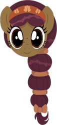 Size: 405x885 | Tagged: safe, artist:reptaurdrawsmlp, artist:tired-horse-studios, imported from derpibooru, oc, oc only, oc:harvest equinox, pony, bust, female, mare, portrait, simple background, solo, transparent background