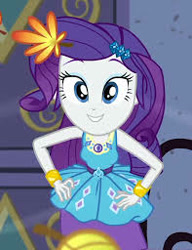 Size: 197x256 | Tagged: safe, imported from derpibooru, screencap, rarity, equestria girls, equestria girls series, street chic, spoiler:eqg series (season 2), autumn, belt, bracelet, breaking the fourth wall, clothes, cute, cutie mark on clothes, eyeshadow, female, frilly design, geode of shielding, gold, hairpin, hand on hip, hands on hip, jewelry, leaf, leaves, looking at you, magical geodes, makeup, pencil skirt, pendant, raribetes, rarity peplum dress, skirt, sleeveless, sleeveless tank top, smiling, smiling at you, solo, talking to viewer, wind, wind blowing