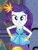 Size: 197x256 | Tagged: safe, imported from derpibooru, screencap, rarity, equestria girls, equestria girls series, street chic, spoiler:eqg series (season 2), autumn, belt, bracelet, breaking the fourth wall, clothes, cute, cutie mark on clothes, eyeshadow, female, frilly design, geode of shielding, gold, hairpin, hand on hip, hands on hip, jewelry, leaf, leaves, looking at you, magical geodes, makeup, pencil skirt, pendant, raribetes, rarity peplum dress, skirt, sleeveless, sleeveless tank top, smiling, smiling at you, solo, talking to viewer, wind, wind blowing