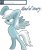 Size: 1280x1525 | Tagged: safe, artist:ask-fleetfoot, imported from derpibooru, fleetfoot, pegasus, pony, alternate hairstyle, ask-fleetfoot, bipedal, discorded, show accurate, simple background, solo, transparent background