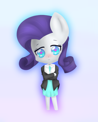 Size: 800x1000 | Tagged: artist needed, safe, imported from derpibooru, rarity, anthro, big head, heart eyes, nightmare fuel, simple background, solo, wingding eyes