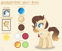 Size: 1280x1052 | Tagged: safe, artist:purplepotato04, imported from derpibooru, oc, oc only, oc:amaranthine rose, earth pony, pony, female, mare, offspring, parent:doctor whooves, parent:roseluck, parents:doctorrose, solo