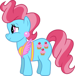 Size: 4000x4039 | Tagged: safe, artist:jeatz-axl, imported from derpibooru, cup cake, earth pony, pony, absurd resolution, female, mare, simple background, solo, transparent background, vector