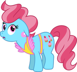 Size: 4292x4000 | Tagged: safe, artist:jeatz-axl, imported from derpibooru, cup cake, earth pony, pony, cute, cute cake, female, floppy ears, mare, simple background, solo, transparent background, vector