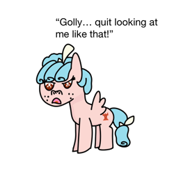 Size: 800x800 | Tagged: safe, artist:whistle blossom, imported from derpibooru, cozy glow, pegasus, pony, cozybetes, cute, dialogue, female, filly, foal, golly, looking at you, open mouth, simple background, solo, talking to viewer, transparent background