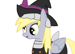 Size: 1280x920 | Tagged: safe, artist:claynus, imported from derpibooru, derpy hooves, pegasus, clothes, cosplay, costume, hat, kirisame marisa, touhou, witch hat