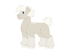 Size: 1280x854 | Tagged: safe, artist:itstechtock, imported from derpibooru, oc, oc only, oc:pippin apple, earth pony, pony, colt, male, offspring, parent:big macintosh, parent:marble pie, parents:marblemac, simple background, solo, white background