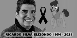 Size: 1028x512 | Tagged: safe, imported from derpibooru, cheese sandwich, earth pony, human, pony, actor, death, dubbing, irl, irl human, latin american, photo, rest in peace, ricardo silva, tribute edition, voice actor