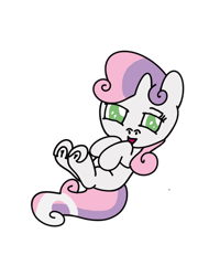 Size: 800x1000 | Tagged: safe, artist:whistle blossom, imported from derpibooru, sweetie belle, pony, unicorn, cute, diasweetes, female, filly, foal, frog (hoof), looking at you, simple background, smiling, smiling at you, solo, transparent background, underhoof