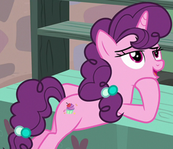 Size: 988x851 | Tagged: safe, imported from derpibooru, screencap, sugar belle, pony, unicorn, hard to say anything, cropped, cute, female, lidded eyes, mare, solo, sugarbetes