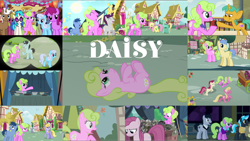 Size: 1974x1113 | Tagged: safe, edit, edited screencap, editor:quoterific, imported from derpibooru, screencap, b. sharp, berry punch, berryshine, blues, bon bon, cherry berry, cloud kicker, daisy, dj pon-3, flower wishes, fluttershy, goldengrape, lavender bloom, lily, lily valley, linky, mochaccino, neon lights, noteworthy, pinkie pie, rare find, rising star, roseluck, royal riff, sassaflash, shoeshine, sir colton vines iii, snails, sunshower raindrops, sweetie drops, vinyl scratch, written script, zephyr breeze, earth pony, pegasus, pony, unicorn, applebuck season, bridle gossip, common ground, family appreciation day, flutter brutter, magical mystery cure, pinkie pride, slice of life (episode), the big mac question, the maud couple, the mysterious mare do well, the saddle row review, yakity-sax, background pony, bored, duo, eyes closed, female, flower trio, lying down, male, on back, open mouth, pinkamena diane pie, ponies standing next to each other, sitting, trio, trio female, walking