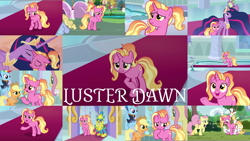 Size: 1972x1110 | Tagged: safe, edit, edited screencap, editor:quoterific, imported from derpibooru, screencap, angel bunny, applejack, blancmange, fluttershy, gallus, luster dawn, rainbow dash, spike, super funk, twilight sparkle, alicorn, dragon, earth pony, griffon, pegasus, pony, rabbit, unicorn, the last problem, animal, armor, butt touch, clone, cown, duo, eyes closed, female, male, older, older applejack, older fluttershy, older gallus, older rainbow dash, older spike, older super funk, open mouth, princess twilight 2.0, royal guard, royal guard gallus, solo, twilight sparkle (alicorn), winged spike, wings